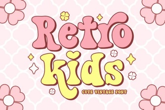 The Value of Classic Retro Fonts for Children's Designs