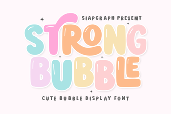 Free Bubble Fonts for Creative Projects